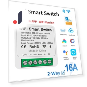 Мини-переключатель WiFi 16A — Умные модули, YOCOLO