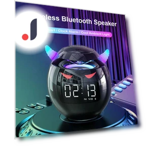 Портативный умный Bluetooth-динамик с LED-часами — Портативные музыкальные системы, Walmart online