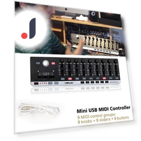 Портативный MIDI-контроллер — Контроллеры для DAW, Zeblaze