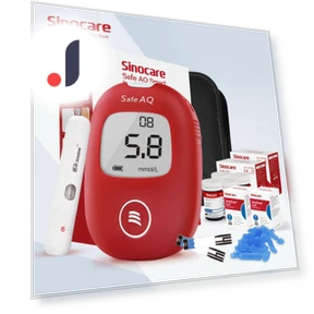 Умный монитор уровня глюкозы в крови — Глюкометры, SINOCARE