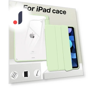 Умный кожаный чехол для iPad — Обложки, JHHC