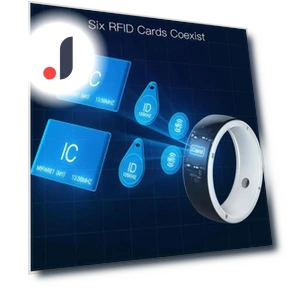 Смарт-кольцо с 6 RFID-картами — Умные кольца, JAKCOM