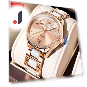 Женские часы Love Diamond Dial — Часы и аксессуары, OLEVS