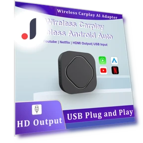 Mini Ai Box для беспроводной связи CarPlay и Android Auto — Аксессуары для телефонов, feiyanautoparts