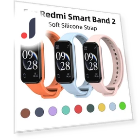 Мягкий ремешок для Redmi Smart Band 2 — Ремешки для фитнес-браслетов, IW-PJ1