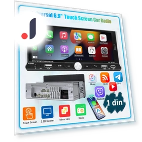 Универсальный автомобильный радиоприемник 1Din — Автомагнитолы, Yousui Auto parts