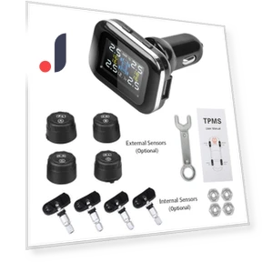 Автомобильный TPMS прикуриватель беспроводной — Датчики давления в шинах, Reakosound