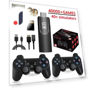 Ретро-игровая консоль с 40 000 встроенных игр — Микроконсоли GEM Box, YAO JING