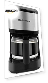Automatic 5-Cup Brew & Drip Coffee Maker — Brewing Excellence, Elite Gourmet