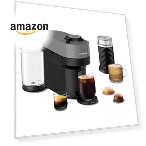 Coffee and Espresso Maker with Milk Frother — Coffee & Espresso Combos, Nespresso