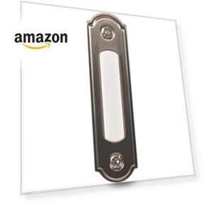 LED Lighted Metal Door Chime Push Button — Push Buttons, Newhouse Hardware