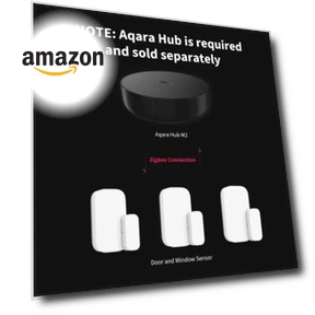 Zigbee Door and Window Sensor — Smart Home Hubs & Controllers, Aqara