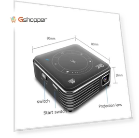 4K HD DLP Mini 3D Projector — Home Theater Projectors
