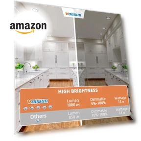 6 Inch Recessed Lighting — Close To Ceiling, VOLISUN
