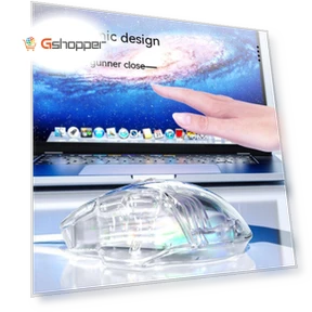 Crystal Transparent Mouse — Mouse Pads, Tarantula