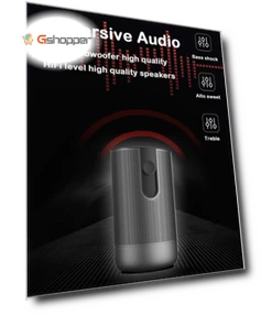 HD Bluetooth Audio Projector — Home Theater Projectors, WEJOY
