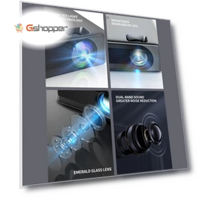 HD Projector with Wifi and Smart TV Connectivity — Home Theater Projectors