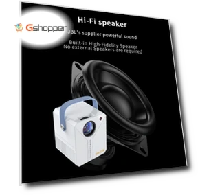 Portable 4K HD Projector — Home Theater Projectors, Q96