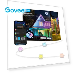 RGBIC LED Permanent Outdoor Lights — Outdoor Security & Flood Lighting, Govee