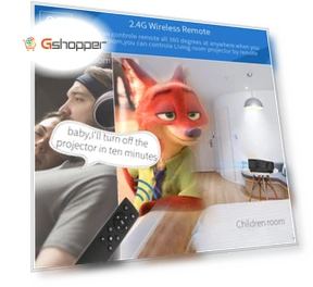 Smart HD Projector — Home Theater Projectors, TRANSJEE