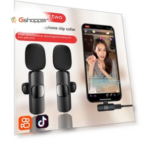Smart Noise Reduction Wireless Lavalier Microphone — Wireless Systems, K9