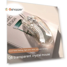 Transparent Wireless Bluetooth Mouse — Mouse Pads