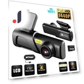 1440P HD WiFi видеорегистратор для автомобиля — Камеры заднего вида, LIAESMART