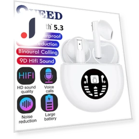 Беспроводная Bluetooth-гарнитура — Внутриканальные наушники, QUEED