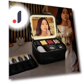 Умная светодиодная косметичка с зеркалом — Косметички, Makeup Kits