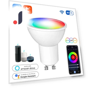 Светодиодная лампа RGB GU10 — Умные модули, Binchi Lighting Appliances