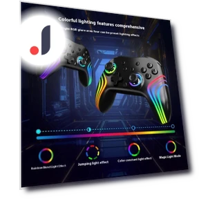 Беспроводной игровой контроллер RGB Bluetooth — Игровые клавиатуры, Leil WW