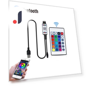 Контроллер RGB Bluetooth — Пульты и аксессуары, AIMINGTE Light Accessories
