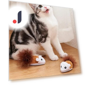 Умная бегущая мышь для кошек — Мышки и зверушки, Cuperay