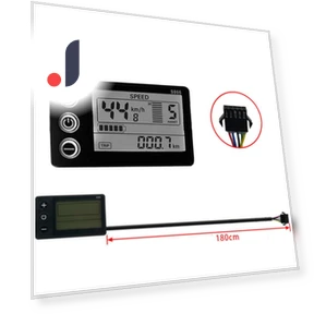 Электрический велосипед Smart Meter с ЖК-дисплеем — Амперметры, NailArt