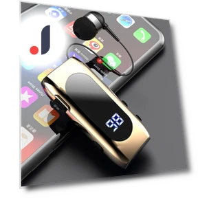 Bluetooth-совместимая гарнитура с выдвижным кабелем Lavalier, умные спортивные наушники-вкладыши — Комплекты аксессуаров, NailArt