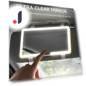 Автомобильное сенсорное зеркало для макияжа LED HD — Зеркала, JOHO