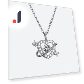 Ожерелье с бьющимся сердцем — Умные украшения, Lucky Star Jewelry