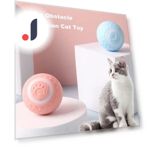 Интерактивная игрушка для кошек, катящийся мяч — Мячи, xiekeying