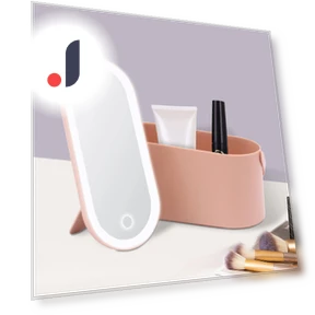 Чехол для макияжа с сенсорным светодиодным светильником — Косметички, Makeup Kits
