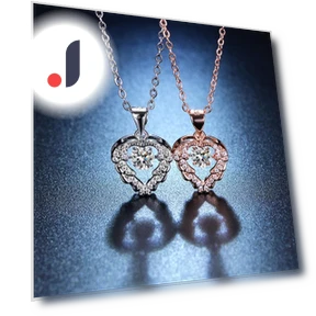 Умный кулон в форме сердца океана — Умные украшения, Lucky Star Jewelry