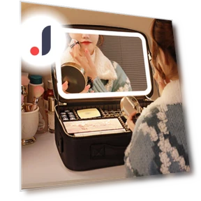 Умная светодиодная косметичка с зеркалом — Косметички, Binchi Health Technology
