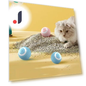 Автоматический катящийся шарик для кошек — Игрушки для питомцев, cupboard world