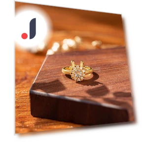 Легкое роскошное умное вращающееся кольцо — Умные кольца, Lucky Star Jewelry
