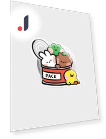 Minini Pack MagSafe Smart Talk — Аксессуары для телефонов, LINE FRIENDS