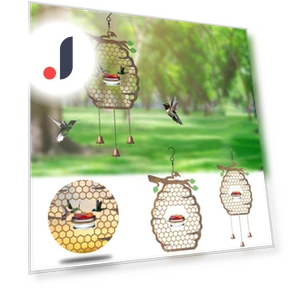 Умная кормушка для птиц — Птицы в саду, linglong