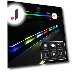 Автомобильная светодиодная лента RGB — Подсветка, A Auto Parts Mall