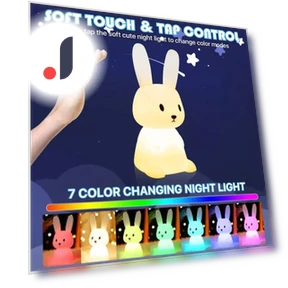 Светодиодный ночник с силиконовым кроликом — Ночники, TC Home lighting