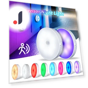 LED Smart Human Body Sensor Night Lights — Ночники, Darling Women Boutique D