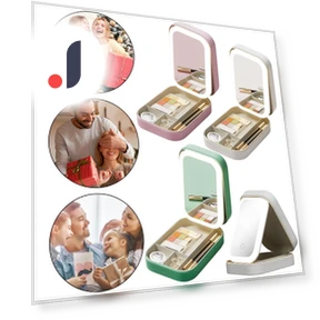 Умная светодиодная косметичка с зеркалом — Косметички, Vinde Home