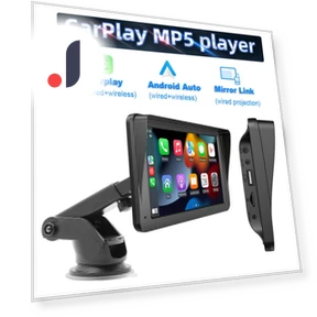 7-дюймовый CarPlay Android Auto Car Radio Мультимедиа Видеоплеер — Аксессуары и крепления для установки, RuJia Home Decor